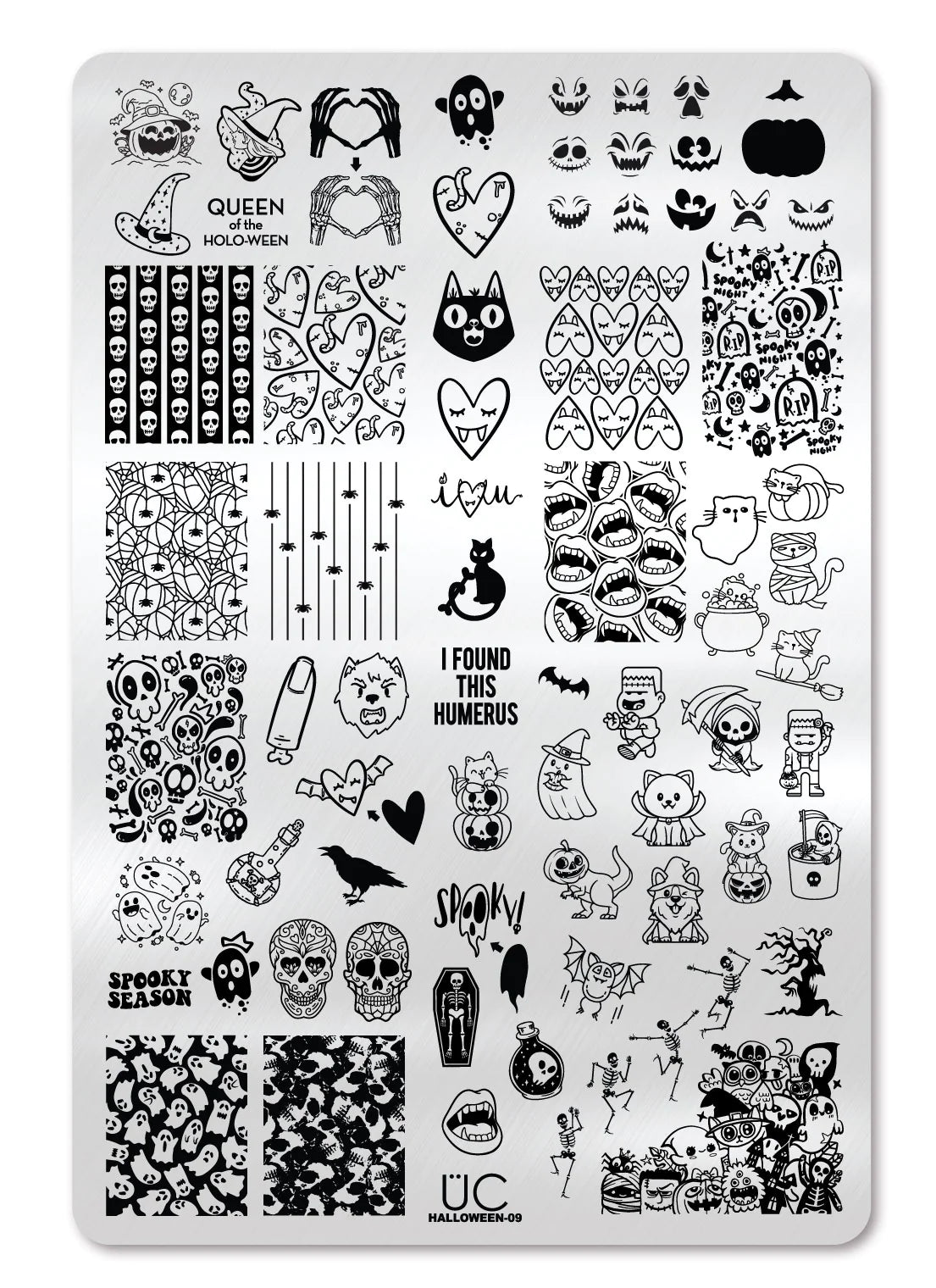 Halloween-09 - Stamping Plate