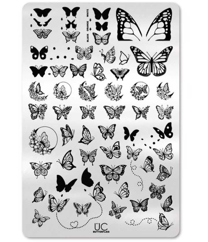 Butterflies - Stamping Plate