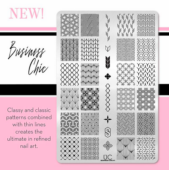 Business Chic-01 - Stamping Plate