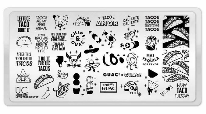 Let's Taco Bout It - Stamping Plate