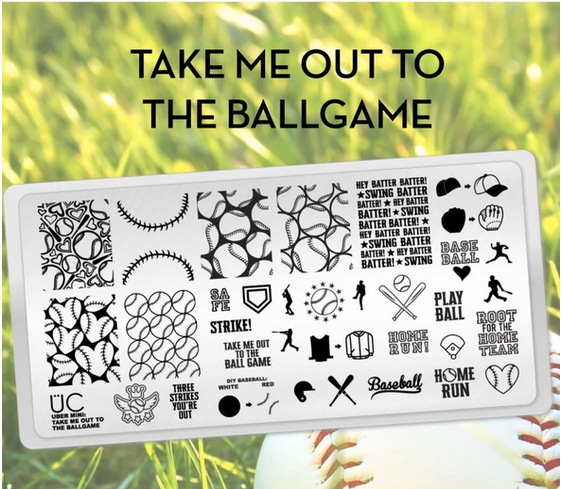 Take me Out to the Ball Game - Stamping Plate