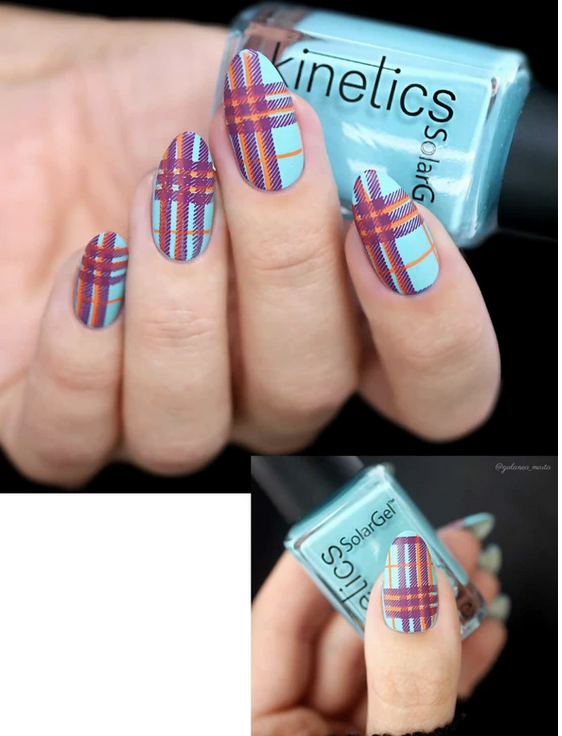 Pretty In Plaid-03 - Stamping Plate