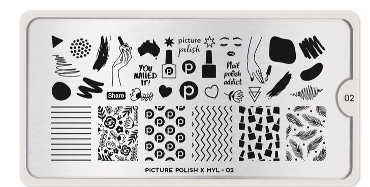 LAST CHANCE! Stamping Plate Picture Polish