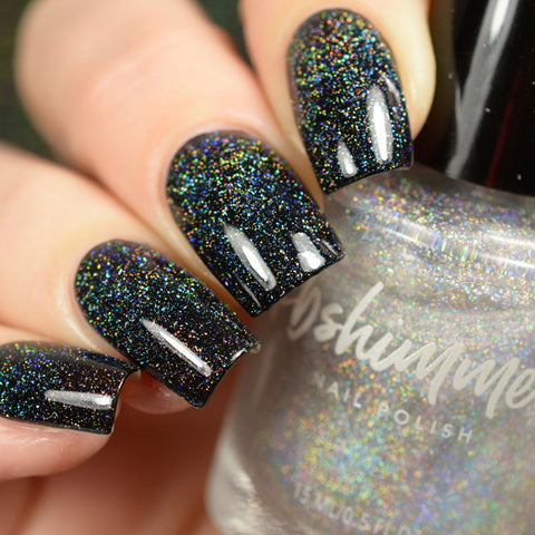 Discover 124+ black glitter gel nail polish latest