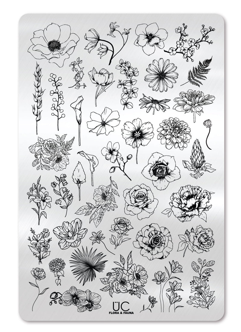 Flora & Fauna - Stamping Plate