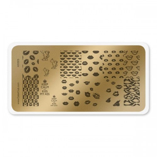 Stamping Plate Kisses