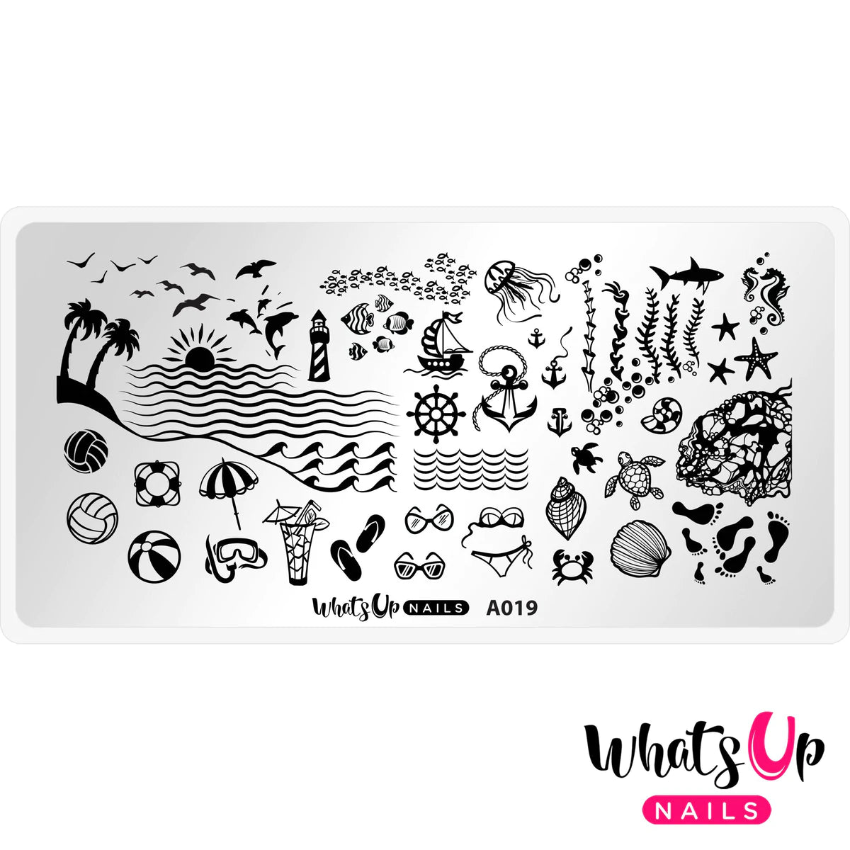 A019 Beach Mode Stamping Plate