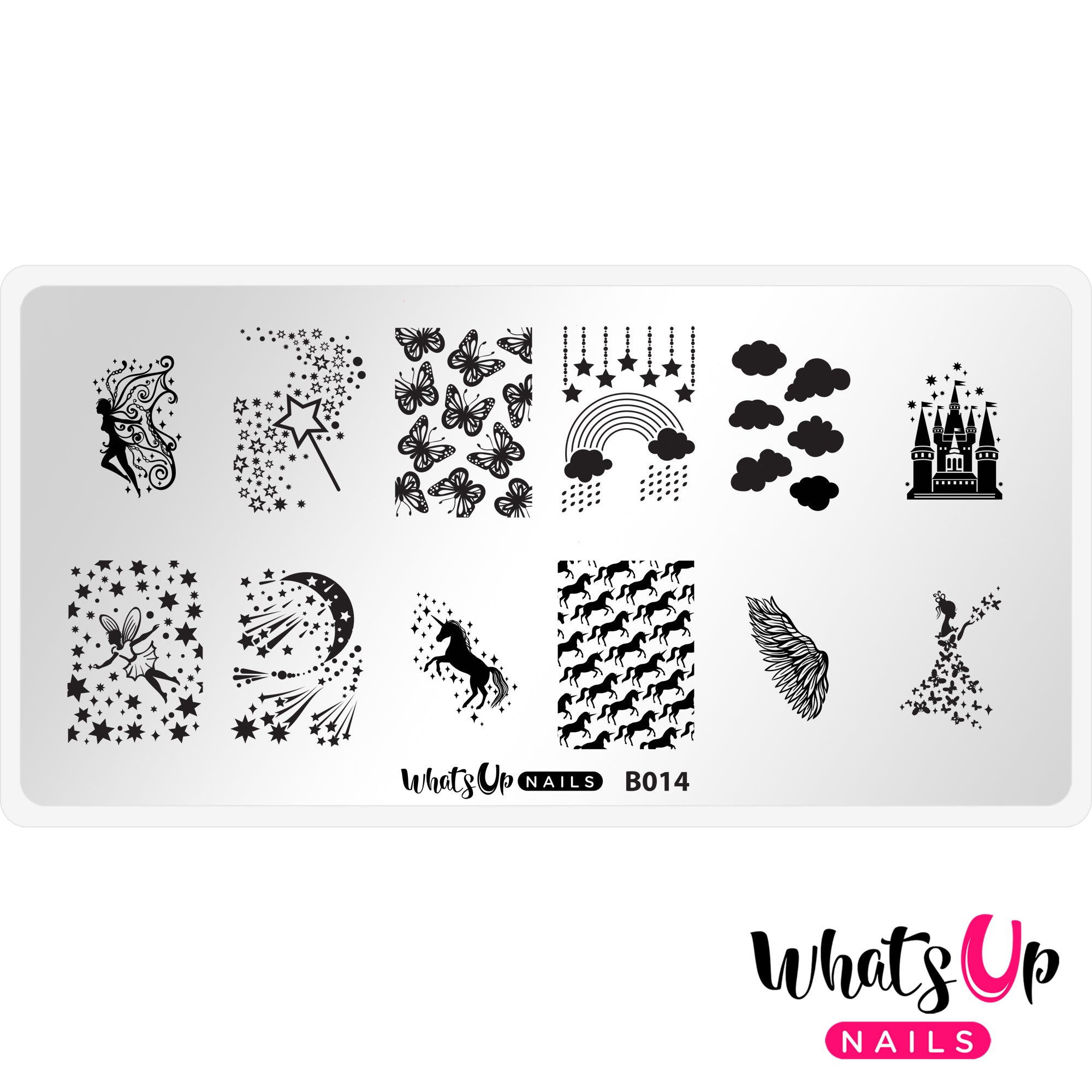 B014 Magical Playground Stamping Plate
