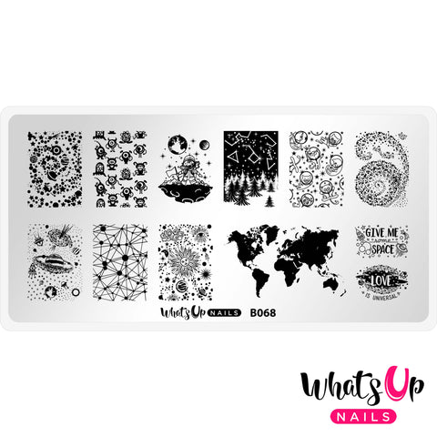 Nail stamping plate UK SELLER