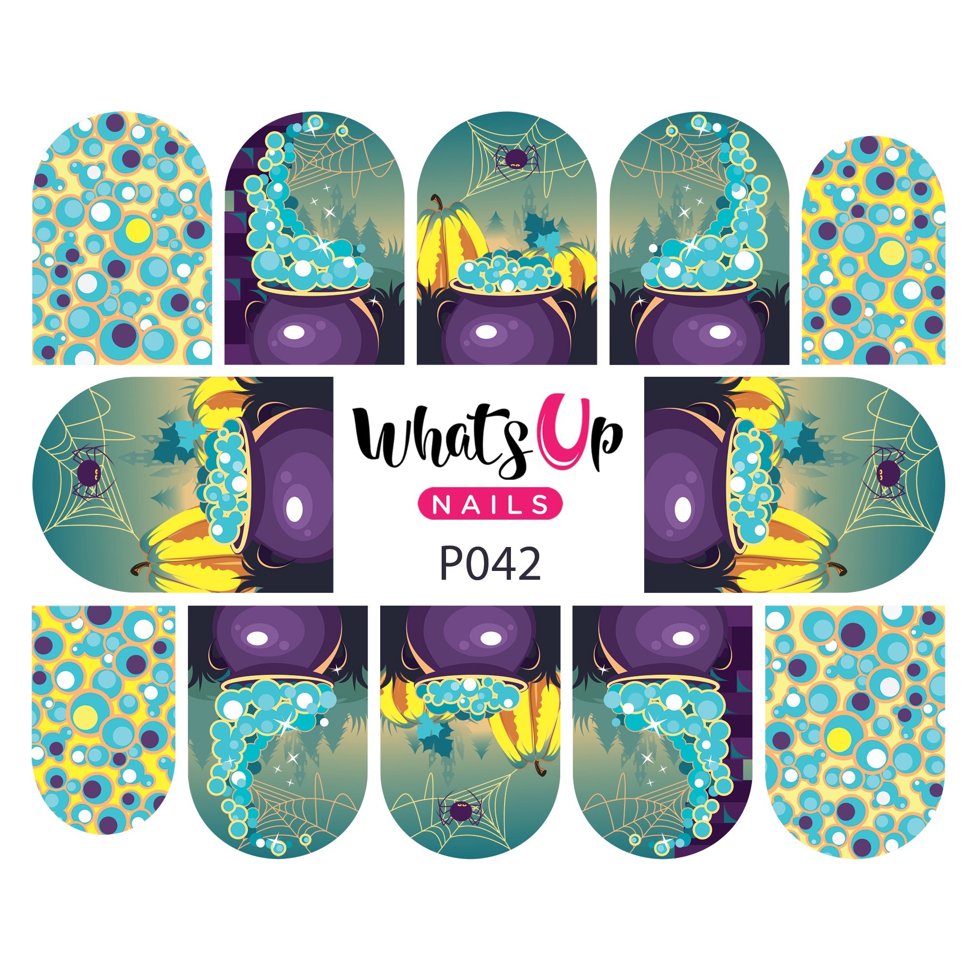 P042 Bubbly Cauldrons Water Decals